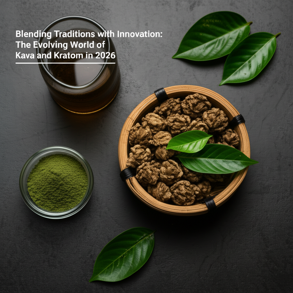 Hero image for article: Blending Traditions with Innovation: The Evolving World of Kava and Kratom in 2026