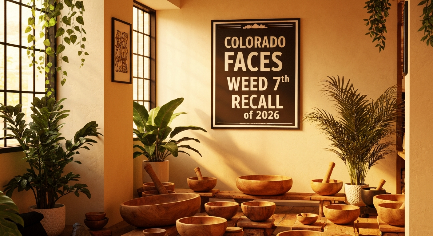 Colorado Faces 7th Weed Recall of 2026, Plus New CBD Pharmacy