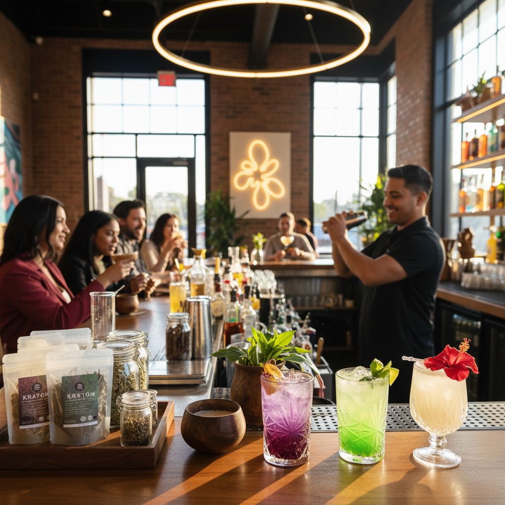 Hero image for: Kava Bars Flourish with Innovative Mocktails While Kratom Industry Focuses on Quality Standards